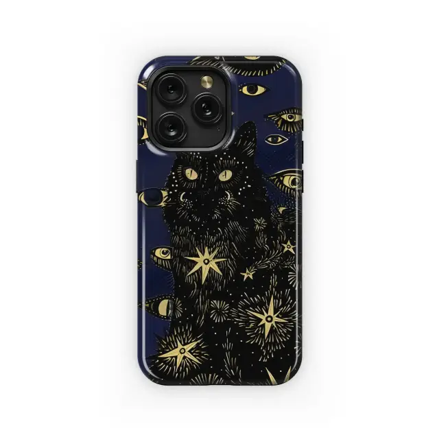 Motorola Moto G5 Cosmic Cat All Seeing Eyes Phone Case