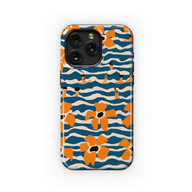 Motorola Moto G5 Midcentury Modern Swimmers Phone Case