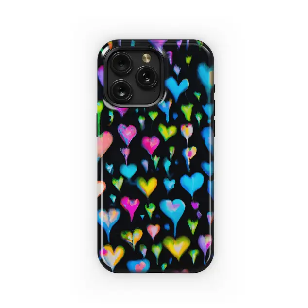 Motorola Moto G5 Punk Hearts Tie Dye Phone Case