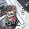 Motorola Moto G5 Vintage Snake Skeleton in Bloom Phone Case - Image 3