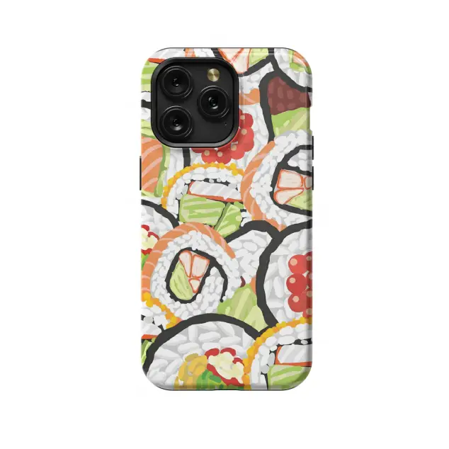 Motorola Moto G55 Aesthetic Seamless Sushi Phone Case