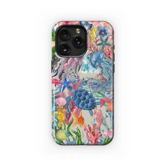 Motorola Moto G55 Ocean Dreamscape Watercolor Phone Case