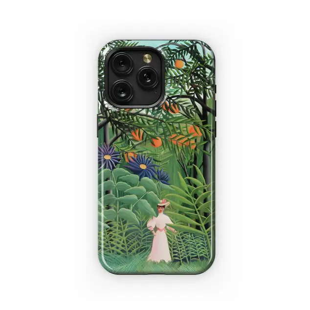 Motorola Moto G55 Walk in a Verdant Dream Phone Case