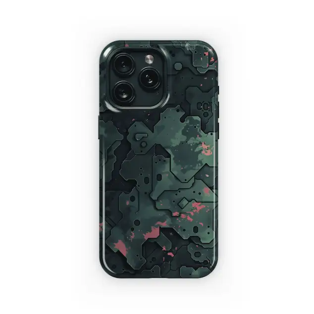 Motorola Moto G75 Circuit Camo Skin Phone Case