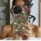 Motorola Moto G75 Vintage Holly & Bells Christmas Pattern Phone Case - Image 2