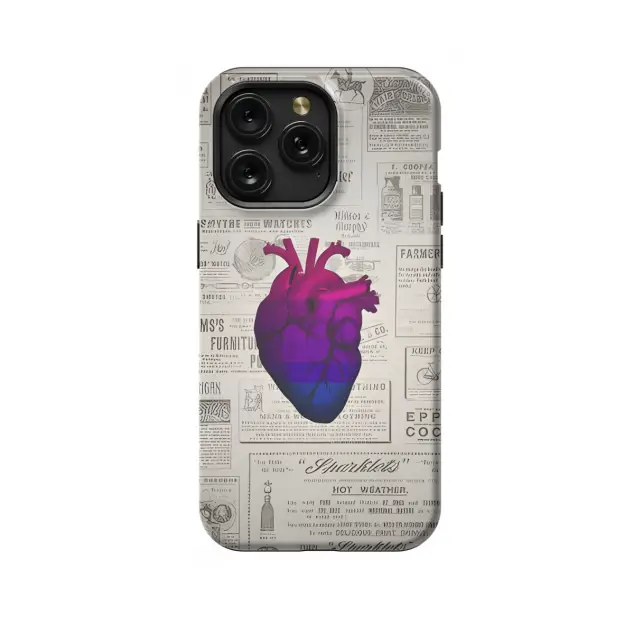 Motorola Moto X50 Ultra Bi Pride Bisexual Heart Phone Case