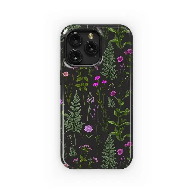 Motorola Moto X50 Ultra Botanical Dark Bloom Print Phone Case