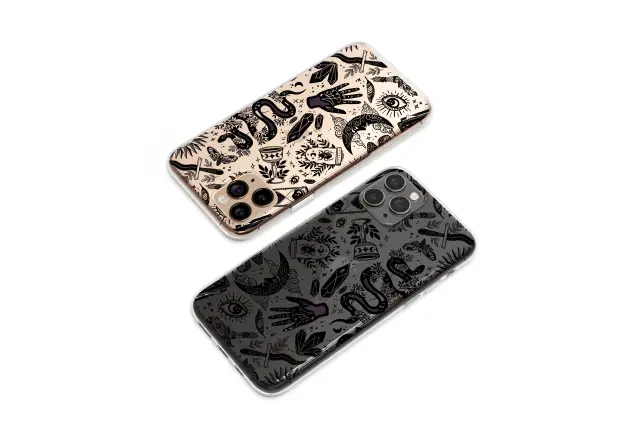 Motorola Moto X50 Ultra Clear Mystic Witchcraft Glitch Artifacts Phone Case