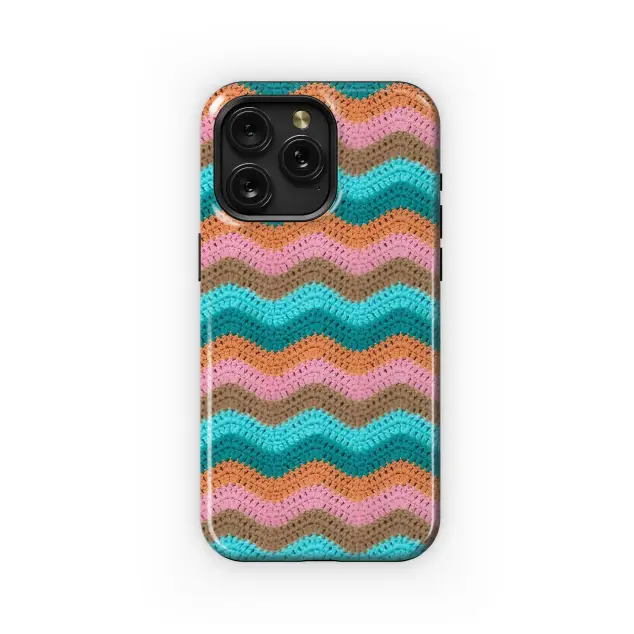 Motorola Moto X50 Ultra Crochet Zigzag Yarn Phone Case