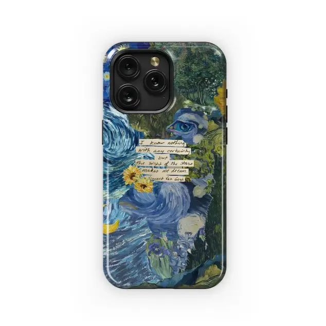 Motorola Moto X50 Ultra Dreaming Van Gogh Collage Phone Case