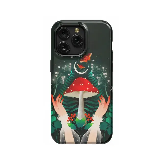 Motorola Moto X50 Ultra Dreamy Mushroom Celestial Bush Butterfly Phone Case