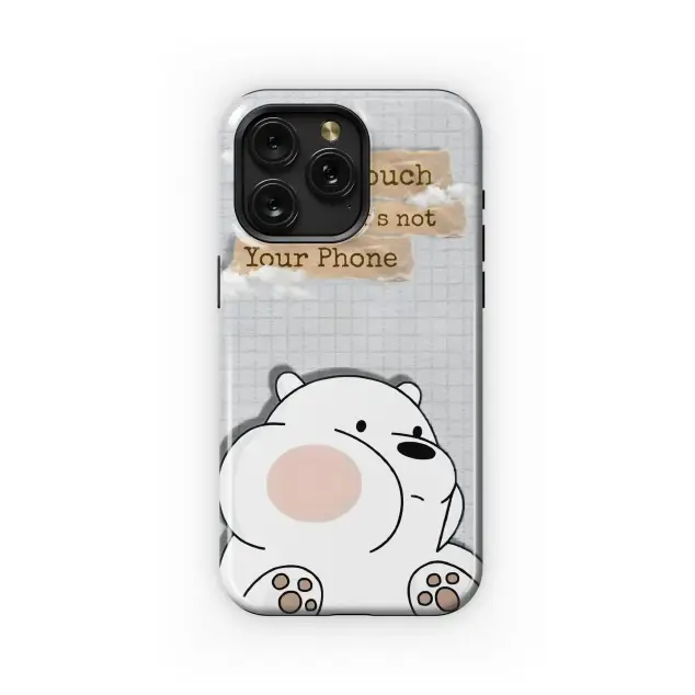Motorola Moto X50 Ultra Ice Bear's Privacy. Phone Case