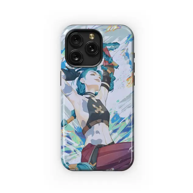 Motorola Moto X50 Ultra Jinx Arcane Splash Art Phone Case