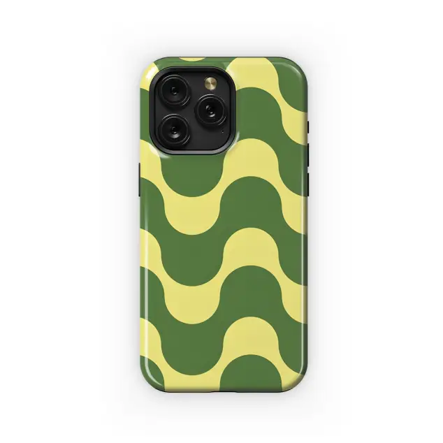 Motorola Moto X50 Ultra Mid Century Retro Waves Phone Case