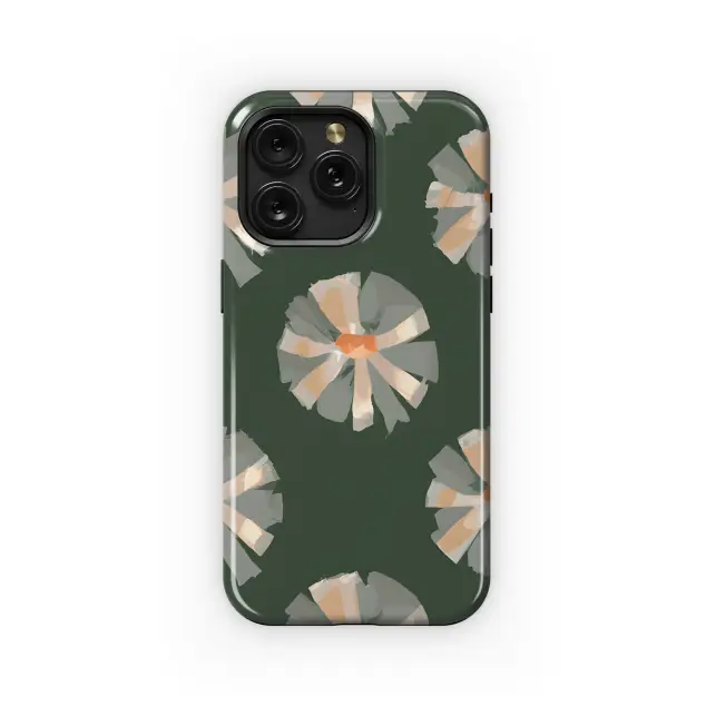 Motorola Moto X50 Ultra Peach Rosette Green Phone Case