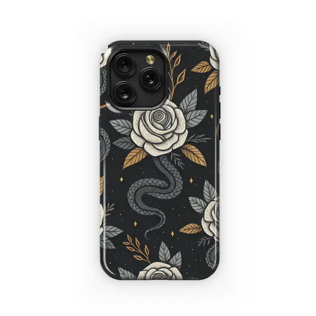 Motorola Moto X50 Ultra Roses & Serpent Design Phone Case