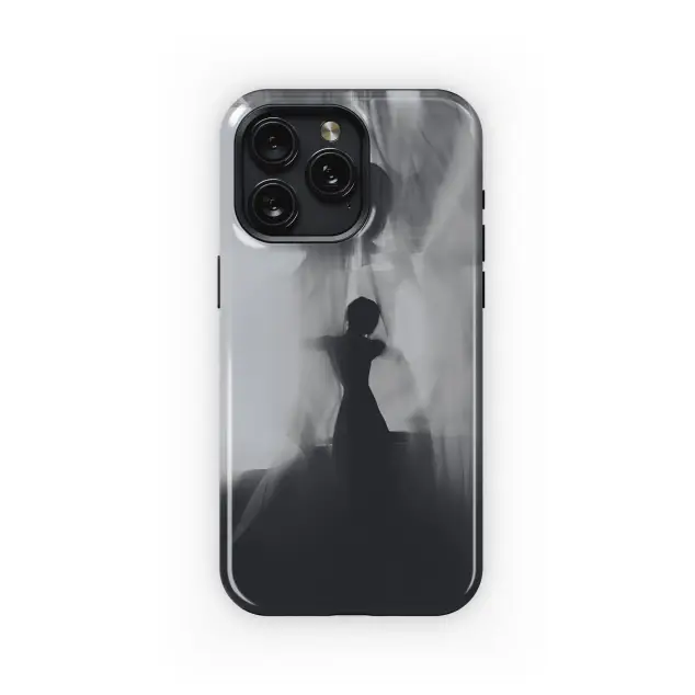 Motorola Moto X50 Ultra Silhouette Sheer Curtains Phone Case