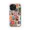 Motorola Moto X50 Ultra Vintage Stamps Collage Phone Case - Image 1