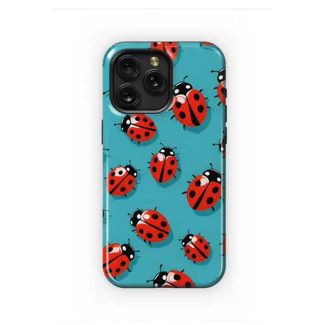 Nothing Phone 2a Cute Ladybug Pattern Teal Insect Print Mini S S Phone Case