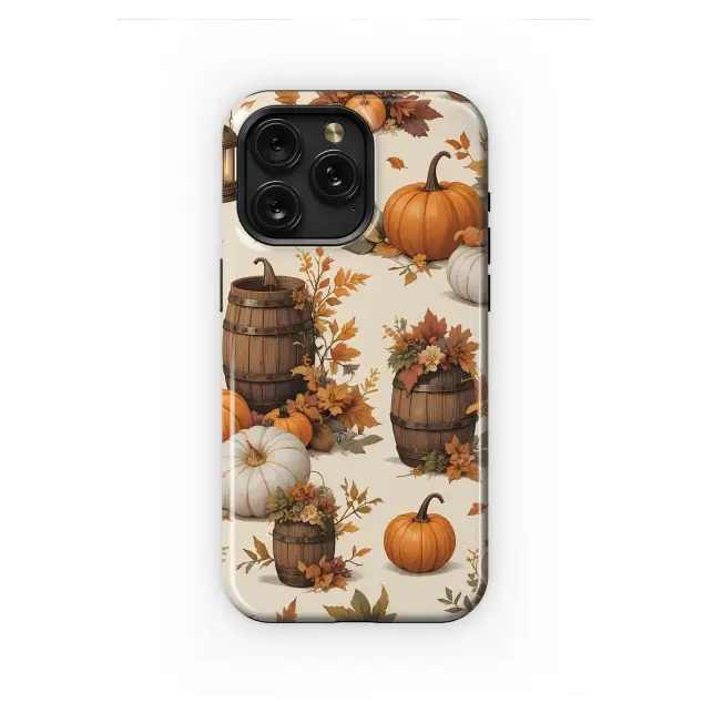 OnePlus 10 Pro Rustic Autumn Pumpkin Patch Harvest Illustration S S Phone Case