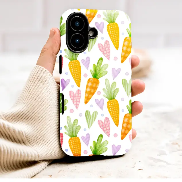 OnePlus 10 Pro Watercolor Carrot and Heart Easter Pattern Mini S S Phone Case