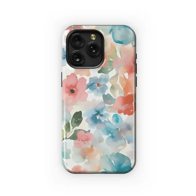 OnePlus 12r Floral Seamless Abstract Watercolor Flower Phone Case