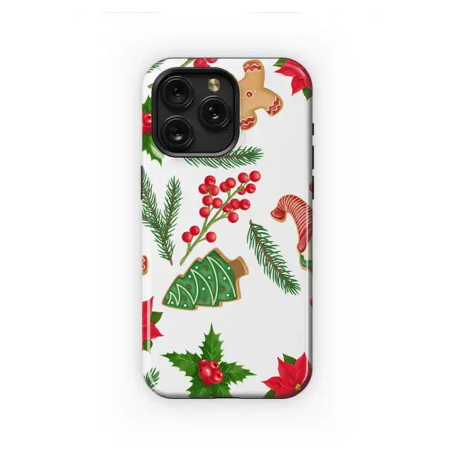 OnePlus 7 Pro Festive Gingerbread Cookie Christmas Holiday Pattern S S Phone Case