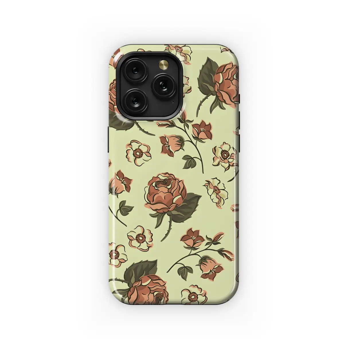 OnePlus 7 Pro Victorian Vintage Floral Phone Case - Image 1