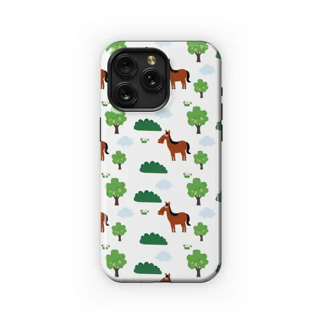 OnePlus 8 5G Horse Cartoon T-Shirt Phone Case