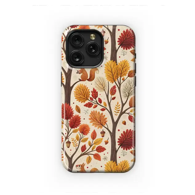 OnePlus 8 Pro Autumn Squirrel Woodland Tree Pattern Mini S S Phone Case