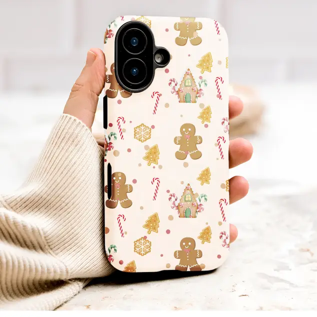 OnePlus 8 Pro Cute Gingerbread Christmas Pattern Mini S S Phone Case
