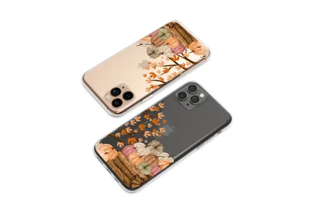 OnePlus 9 Pro Clear Whispers of the Autumn Harvest Phone Case