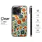 OnePlus 9 Pro Vintage Floral Stamps Phone Case - Image 8