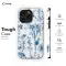 OnePlus 9 Pro Vintage Floral Wildflower Blue Toile De Jouy Phone Case - Image 6