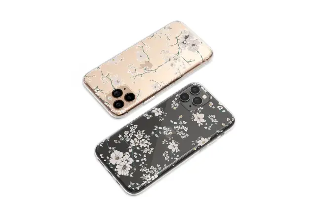 OnePlus 9 Clear Quiet Garden of Night Blooms Phone Case