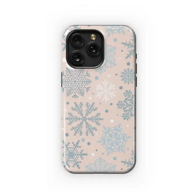 OnePlus Ace 3 Elegant Frosty Winter Snowflakes Phone Case