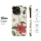 OnePlus Ace 3 Vintage Crimson & Cream Floral Garden Phone Case - Image 7