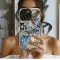 OnePlus Nord 2 5G Blue Vintage Collage Design Phone Case - Image 2