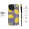 OnePlus Nord 2 5G Lemon Cyanotype Print Phone Case - Image 7