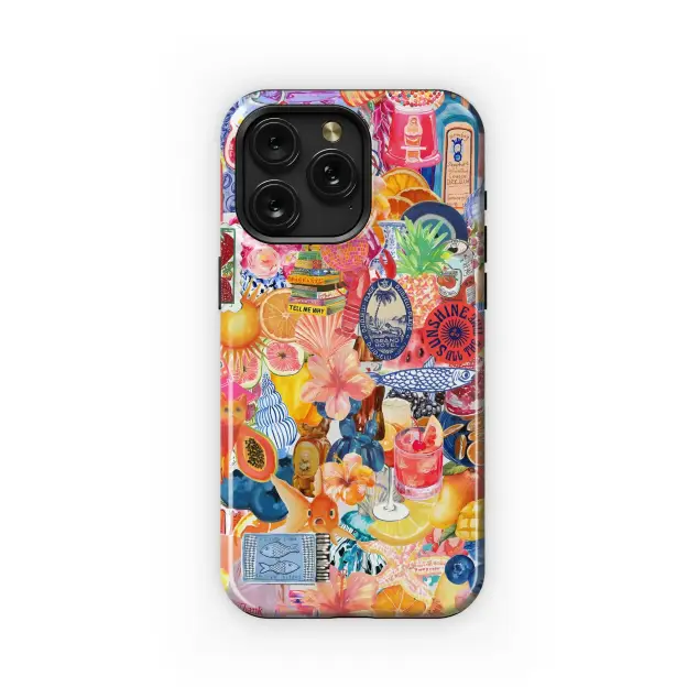 OnePlus Nord 2 5G Vibrant Collage of Summer Vibes Phone Case