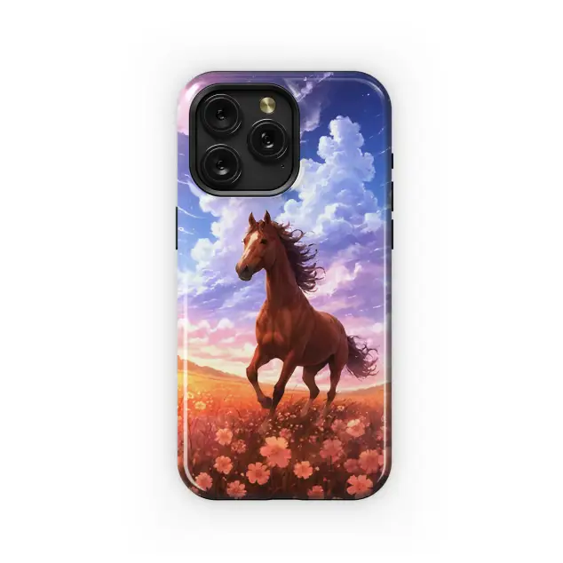 OnePlus Nord 2 5G Wild Horse Meadow Flowers Phone Case
