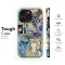 OnePlus Nord 2T Blue Vintage Collage Design Phone Case - Image 6