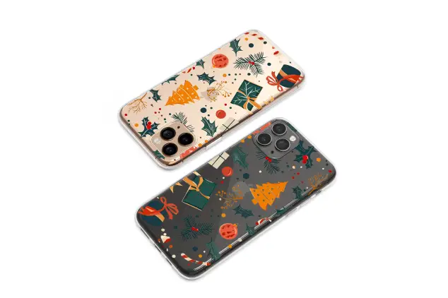 OnePlus Nord 2T Clear Cozy Christmas Night Festive Art Phone Case