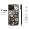 OnePlus Nord 2T Clear Vintage Midnight Daisy Meadow Pattern Phone Case - Image 6