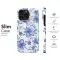 OnePlus Nord 2T Cobalt Dreams Watercolor Floral Art Phone Case - Image 7