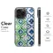 OnePlus Nord 2T Moroccan Ogee Indigo Green Watercolor Phone Case - Image 8