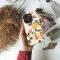 OnePlus Nord 2T Orange Blossom Watercolor Pattern Phone Case - Image 4