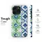 OnePlus Nord 3 Moroccan Ogee Indigo Green Watercolor Phone Case - Image 6