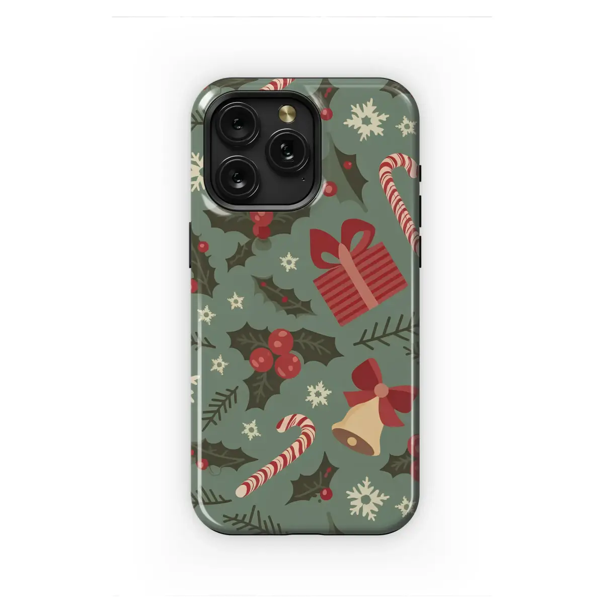 OnePlus Nord 4 Vintage Holiday Cheer Festive Pattern Phone Case - Image 1