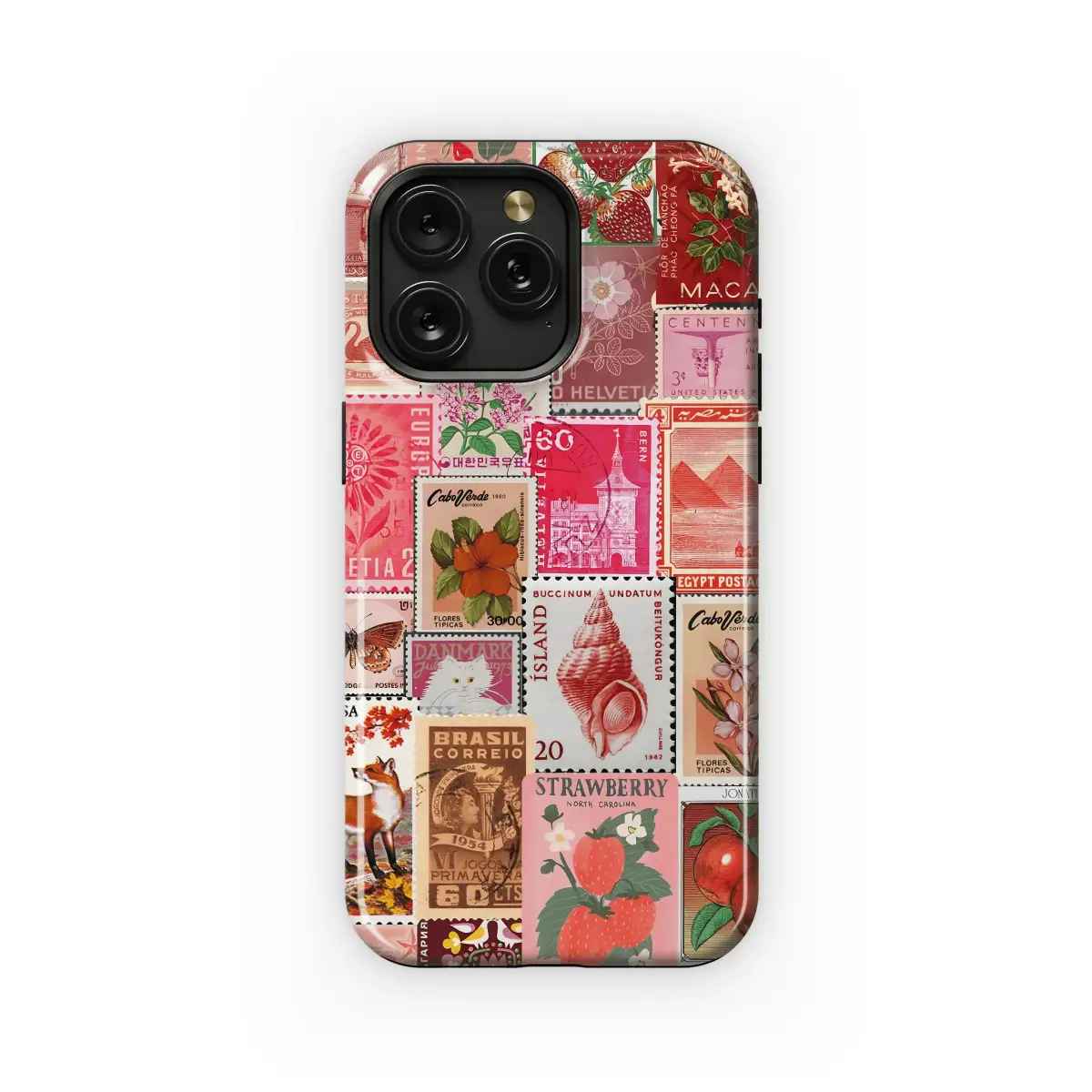 OnePlus Nord 4 Vintage Postage Stamps Phone Case - Image 1